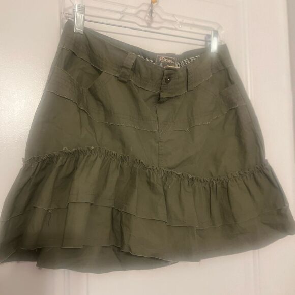 Vintage Y2K Army Green  Skirt | 7 - Picture 5 of 5